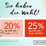 Bis zu 25% auf fast alles bei Douglas, z.B. Viktor & Rolf Bonbon Eau de Parfum für CHF 71.93 statt CHF 95.90