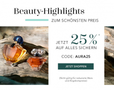 25% auf alles bei Douglas