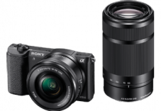 SONY Alpha 5100 Kit mit 16-50mm + 55-200mm Objektiven bei MediaMarkt für 399.- CHF