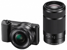 SONY Alpha 5100 Kit mit 16-50mm + 55-200mm Objektiven bei MediaMarkt