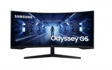 SAMSUNG Odyssey G5 LC34G55TWWR Gaming Monitor, 34 „, UWQHD zum Bestpreis bei MediaMarkt