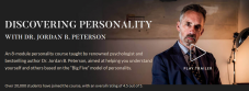 50% Rabatt auf Kurs von Dr. Jordan B. Peterson