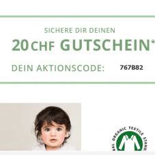 CHF 20.- Gutschein bei babywalz (ab CHF 79.- Bestellwert)