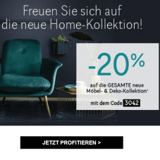 20% auf die neue Möbel- & Deko-Kollektion bei La Redoute, z.B. Schreibtisch mit Regal „Watford“ für CHF 687.20 statt CHF 859.-