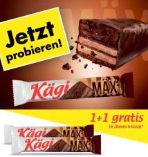Gutschein, 2 Kägi Mäx zum Preis von einem