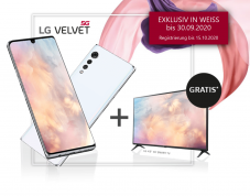 LG Velvet 5G white + gratis TV