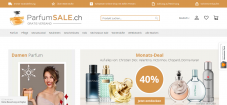 20% Rabatt auf alle Produkte bei Parfumsale.ch