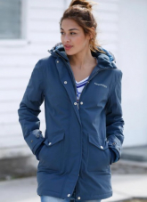 Jelmoli-Shop: Damen KangaROOS Parka (marine oder schwarz, viele Grössen)