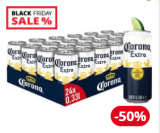 Brack: 50% Rabatt auf Corona Bier Extra 24 x 0.33 l in Dosen