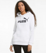 LaRedoute: Damen Puma Kapuzensweatshirt Weiss (Grössen S,M,L)