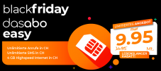 DasABO easy - CH: Unlimited Call und 4GB für 9.95 im Salt-Netz - Lebenslang