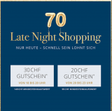 Late Night Shopping - CHF 30.- und CHF 20.- Rabatt bei Babywalz