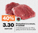 Die besten Wochengebote bei Migros KW38: Hackfleisch gemischt für CHF 1.10 pro 100g, 50% auf alle Total Waschmittel oder Rindsplätzli im Wochenendknaller 😋