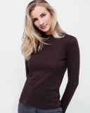 Manor: Marc O’Polo Damen T-Shirt, Stehkragen, langarm (Abholpreis)