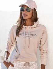 Ackermann: Lascana Damen Hoodie mit Kängurutaschen in 3 Farben