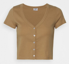 Zalando: Damen Tshirt in brown taupe, div. Grössen (weitere Farben verfügbar aber teurer)