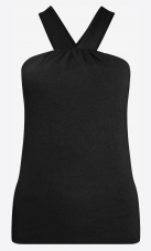 About You: Damen Orsay Top schwarz (div. Grössen) Nur noch heute!