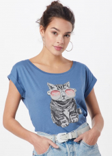 Damen T Shirt ‚Iriecat‘ bei About You
