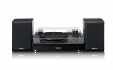 Lenco Plattenspieler LS-101BK Schwarz mit 2 Lautsprechern zum Bestpreis