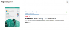 Microsoft 365 Family 12+15 Monate