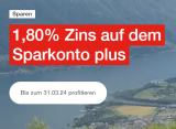 1,800% Zins für ein Jahr bei der WIR Bank
