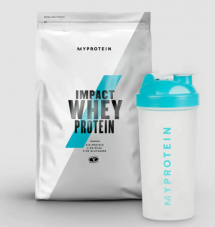 1Kg Proteinpulver + Shaker (Myprotein Starter Pack) nur für Neukunden bei MyProtein