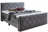 Carryhome BOXSPRINGBETT 180/200 cm in Grau bei XXXLutz