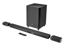 JBL Bar 5.1 Soundbar + Subwoofer + Surround-Lautsprecher (5.1, Schwarz) bei MediaMarkt