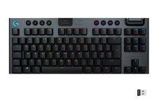 LOGITECH G915 TKL Gaming-Tastatur, Kabellos, Schwarz/Grau zum Bestpreis bei MediaMarkt