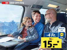 Lidl: SBB Kindertageskarte