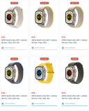 APPLE Watch Ultra GPS + Cellular (49 mm, Titan, GPS, 4G) bei Microspot und Interdiscount