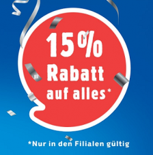 (Lokal) Jumbo Filialen feiern Jubiläum - 15% Rabatt auf alles