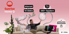 Qoqa Sunrise Home Q Internet und TV Abo