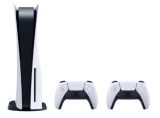 Fust - Sony Playstation 5 Console - Two DualSense Wireless Controllers Bundle