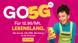 GoMo Unlimited 5G für CHF 12.95 pro Monat (Unlimitierte Anrufe und Daten im Salt-Netz)
