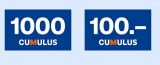 Cumulus-Angebote (1000 Punkte extra) bei Migrol