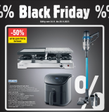 Black Friday bei Jumbo - 50% auf Satrap, Philips Kaffeevollautomat, Le Creuset Bräter etc.
