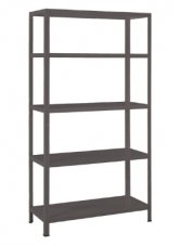 (Abholung) Steckregal Metall 180 x 90 x 40 cm schwarz bei Jumbo