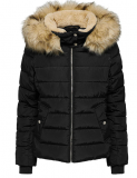 ONLY Steppjacke (ONLNEWCAMILLA FUR HOOD JACKET CC OTW) mit Kapuze bei Ackermann