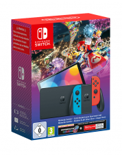 Nintendo Switch OLED + Mario Kart 8 Deluxe + Switch Online 3 Monate bei MediaMarkt