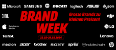 Brand Week bei MediaMarkt - Diverse Markenprodukte zu Toppreisen entdecken