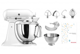 KITCHENAID KSM200 Swiss Edition Küchenmaschine (Weiss) bei MediaMarkt