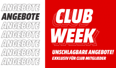 MediaMarkt Club Week - Glückrads & viele neue Angebote nur für Club Mitglieder