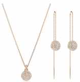 Swarovski Meteora Halskette mit Drop-Ohrhänger bei Christ