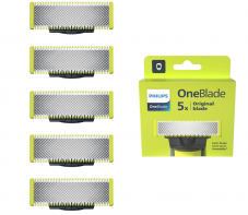 Philips OneBlade Original-Ersatzklingen, 5er Pack, QP250/50 bei Amazon