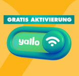 yallo Home Max Internet-Abo (1 Gbit/s mit Kabel resp. 10 Gbit/s mit Fiber) inkl. gratis Aktivierung für CHF 39.90 / Monat