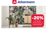 Ackermann Gutschein für 20% Rabatt auf Garten, Heimwerken & Heimtextilien bis 10.04.24