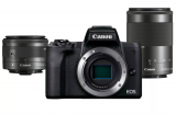 CANON EOS M50 Mark II + EF-M 15-45mm IS STM + EF-M 55-200mm IS STM Kit (24.1 MP, APS-C) bei Interdiscount