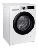 SAMSUNG WW80CGC04AAEWS Waschmaschine (8 kg, Weiss/Carved Black) bei MediaMarkt