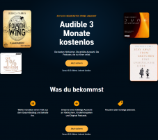 Audible Neukunden - 3 Monate kostenlos für Prime-Mitglieder resp. 2 Monate kostenlos für Nicht-Prime